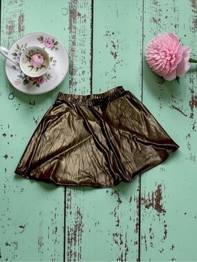 Luna Tiks faux leather mini skirt